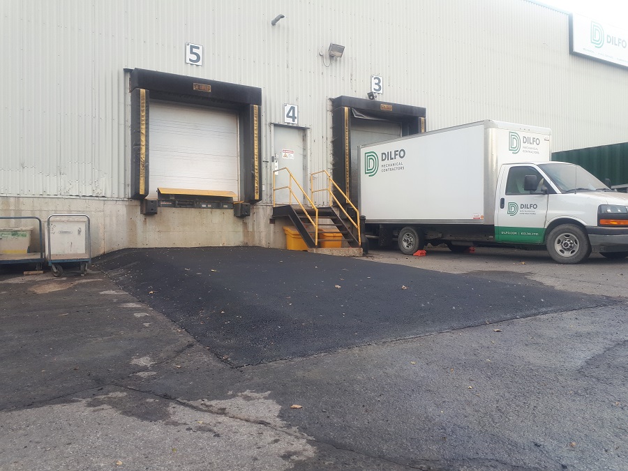 Commercial loading dock